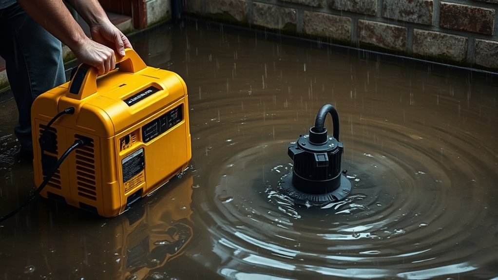 generator safety during floods