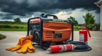 generator safety emergency checklist