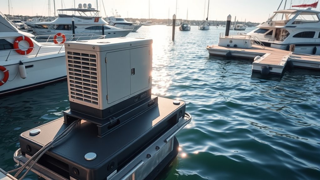 generator safety near water