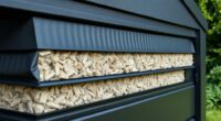 generator shed soundproofing materials