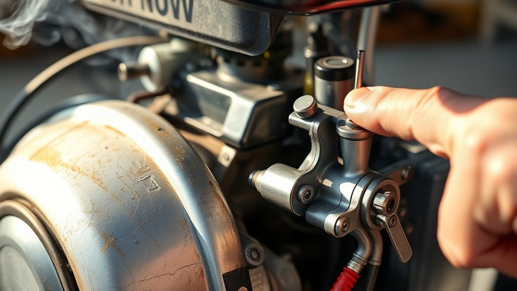 generator stalls after start