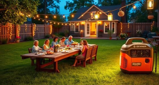 generators for outdoor events