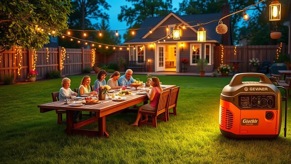 generators for outdoor events