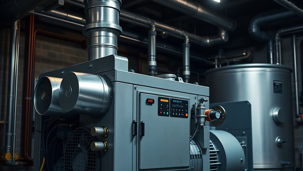 heating system power generators