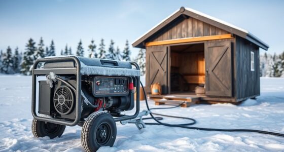 ice fishing hut generators