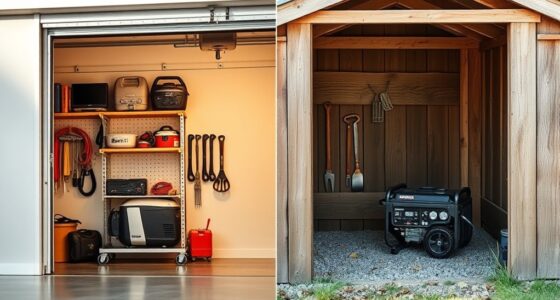 indoor vs outdoor storage