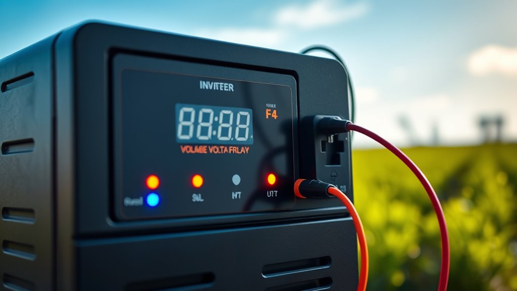 inverter generator voltage stabilization