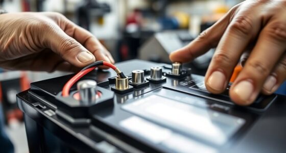 maintain generator battery properly