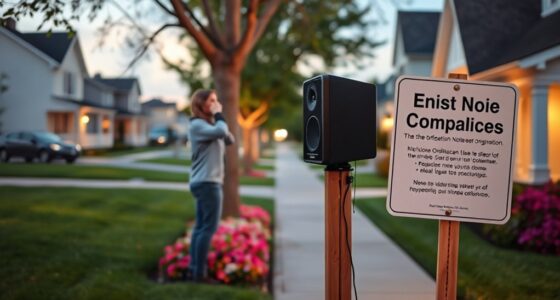 neighborhood noise compliance rules