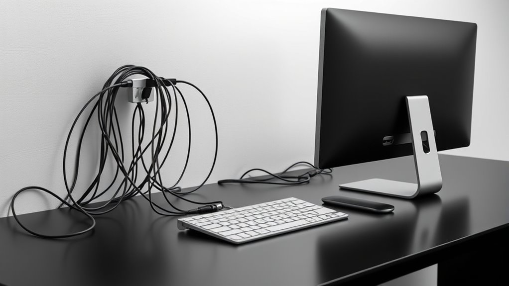 organize cables enhance safety