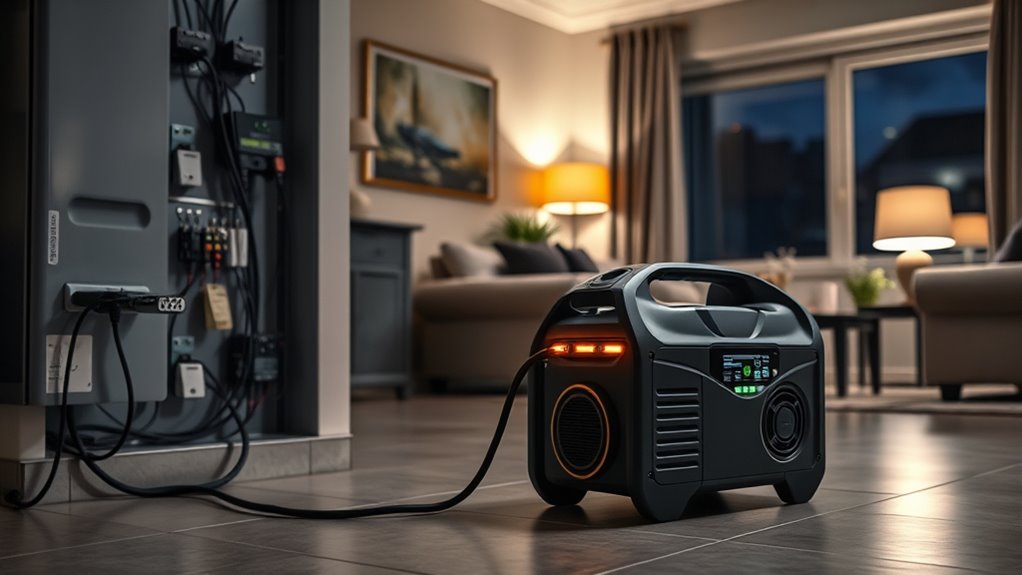 proper generator load management