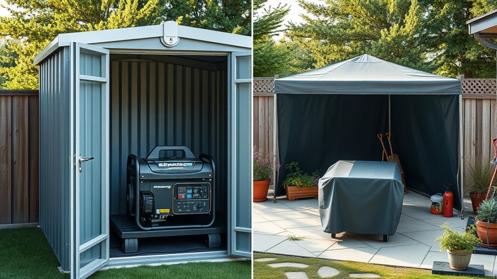 proper generator storage practices
