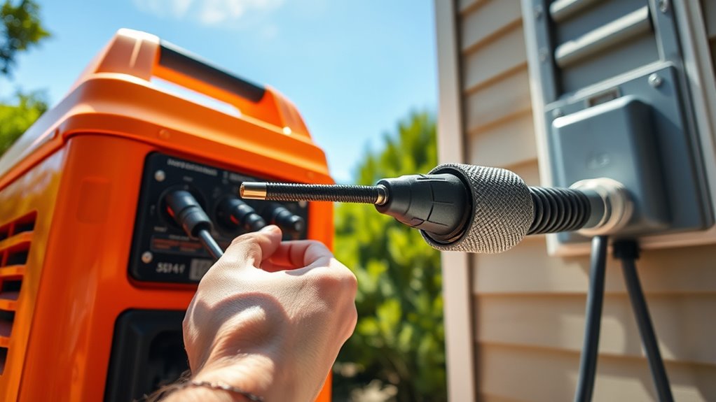 proper grounding and transfer switch