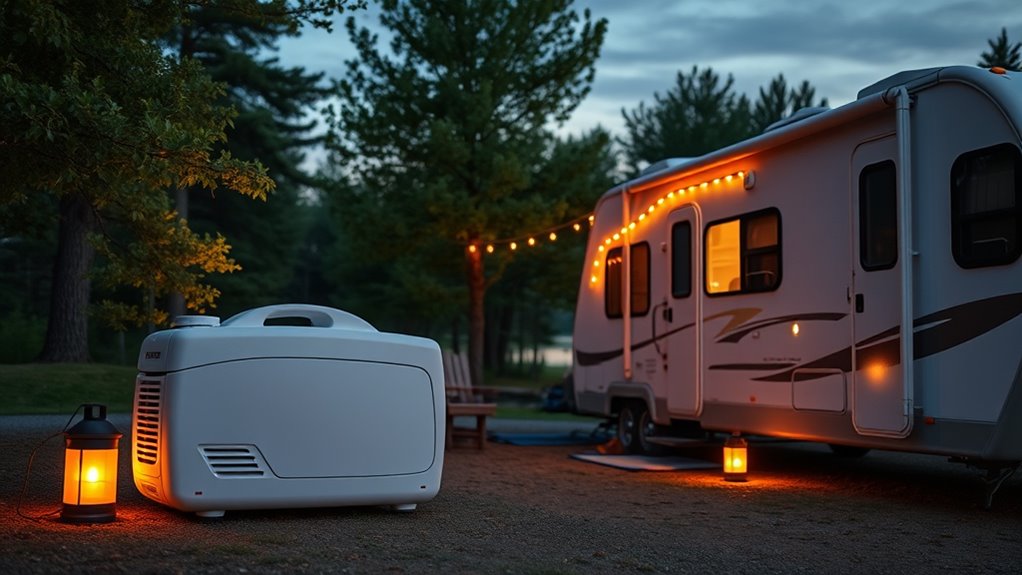 quiet efficient camping generator
