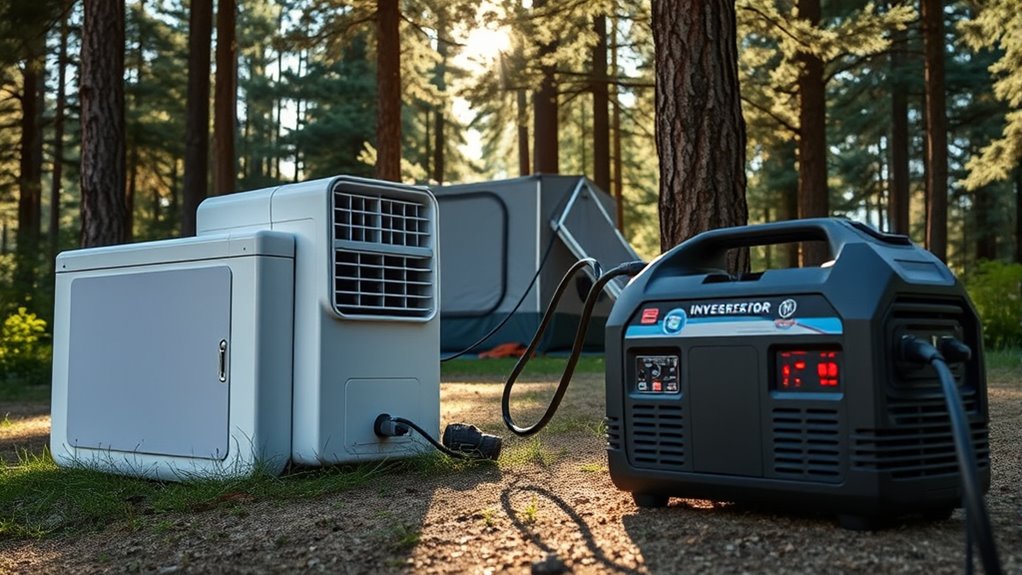 quiet solar compatible portable power