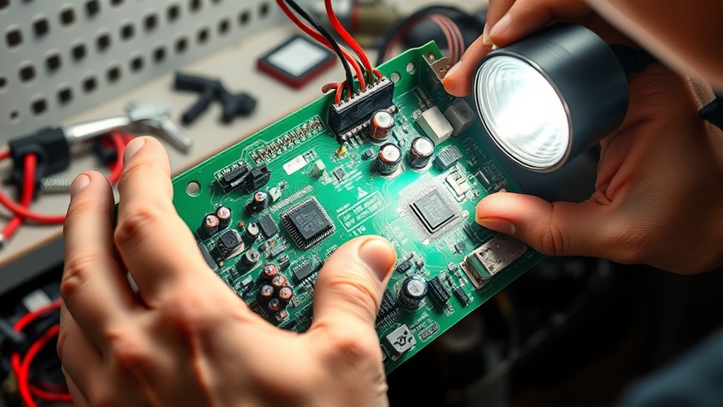 regular electronic component checks