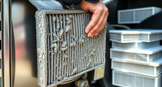 replace air filters regularly