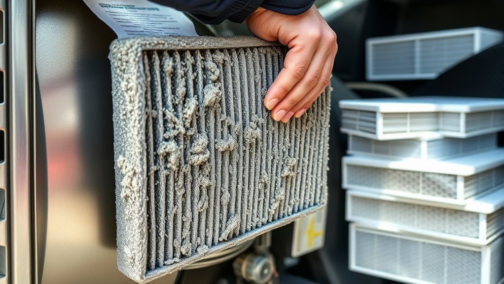 replace air filters regularly