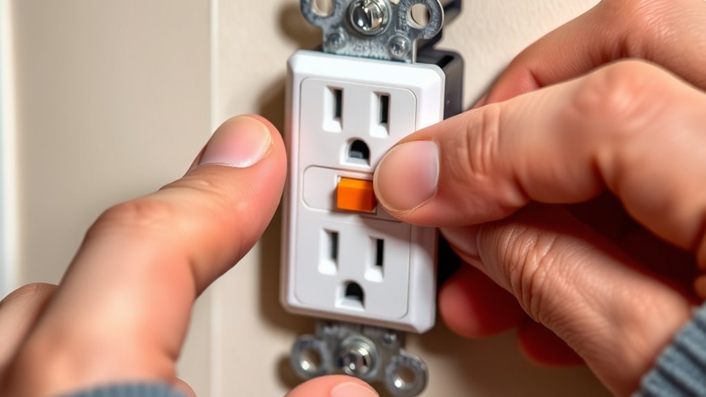 reset gfci safely and properly