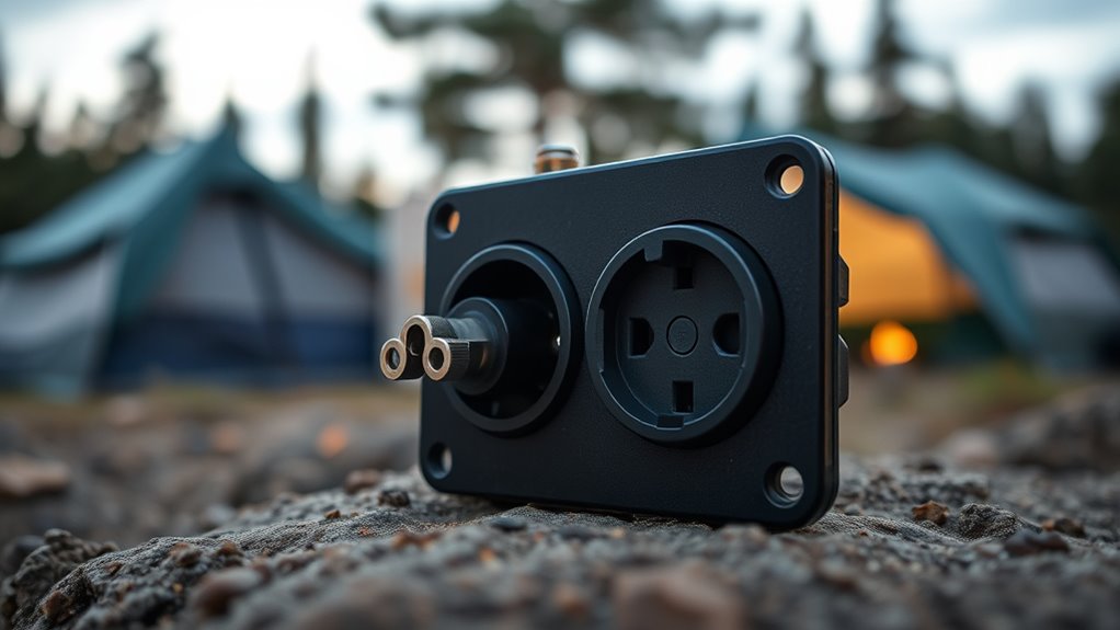 rv power outlet types