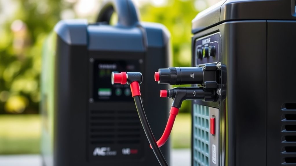 safe generator parallel connection