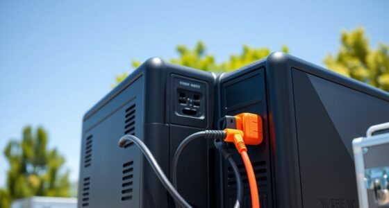 safe parallel generator connection