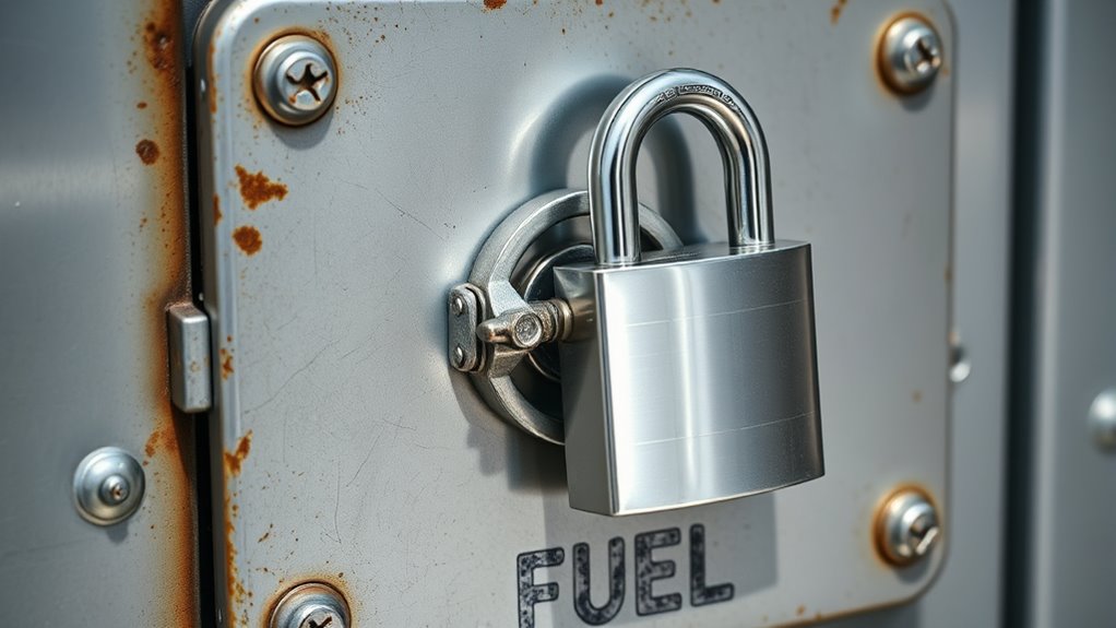 secure fuel access controls