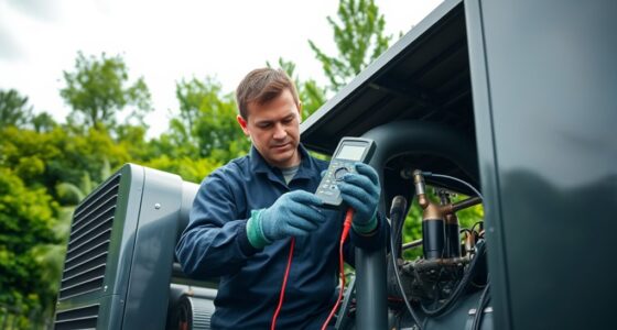 timing for generator repairs