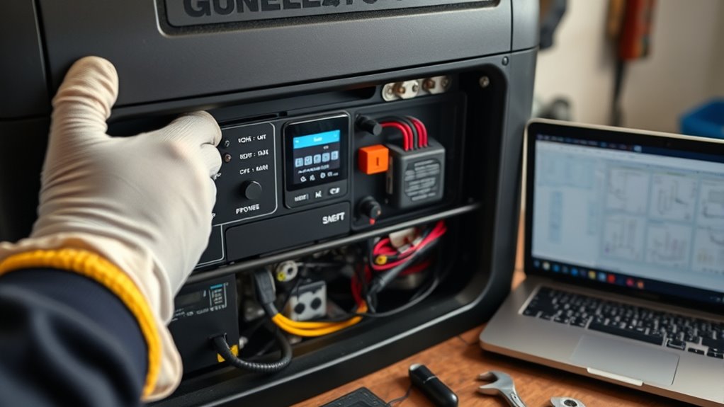 troubleshoot remote generator issues