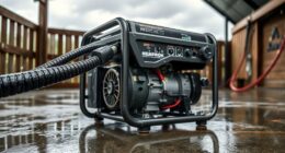 use generator safely outdoors