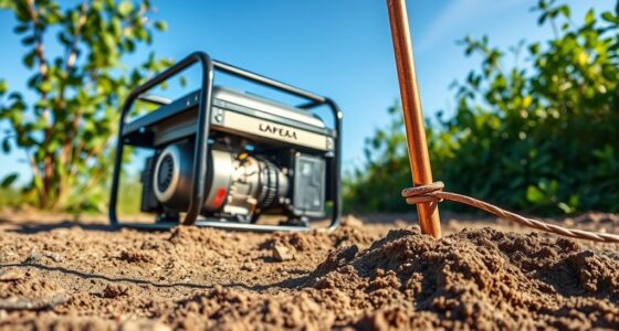 using grounding rods safely