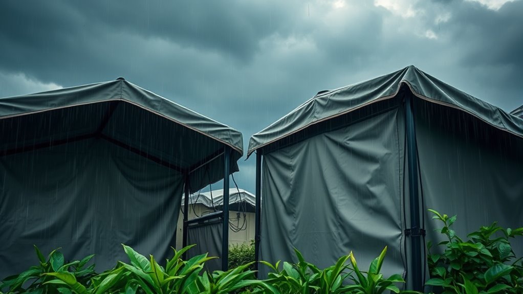 weatherproof portable equipment protection