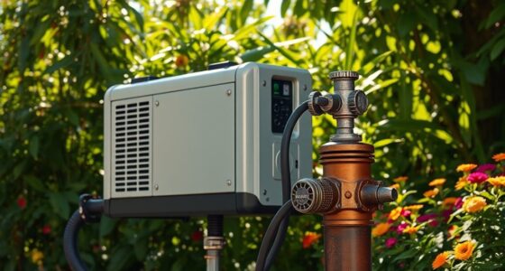 well and septic backup power