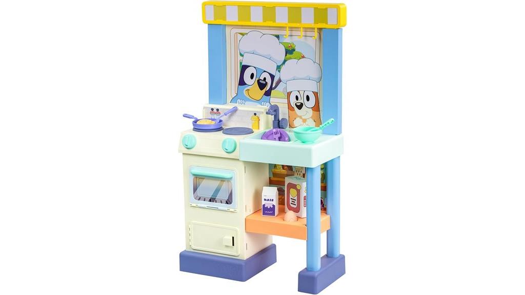 bluey play kitchen accessories