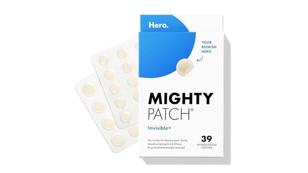 clear acne patches pack