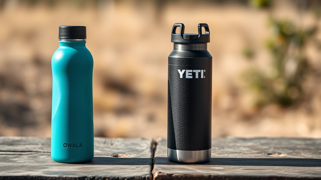 comparison of water bottles