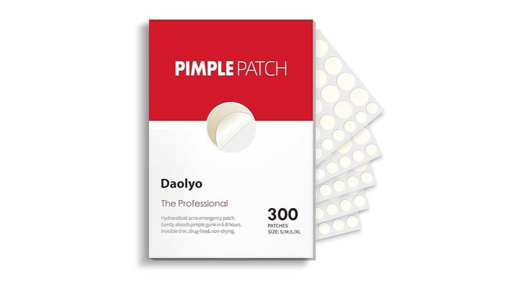 multiple sized pimple patches