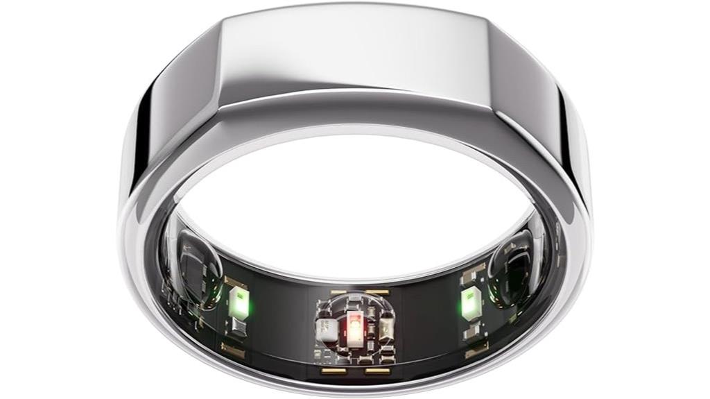 oura ring silver size