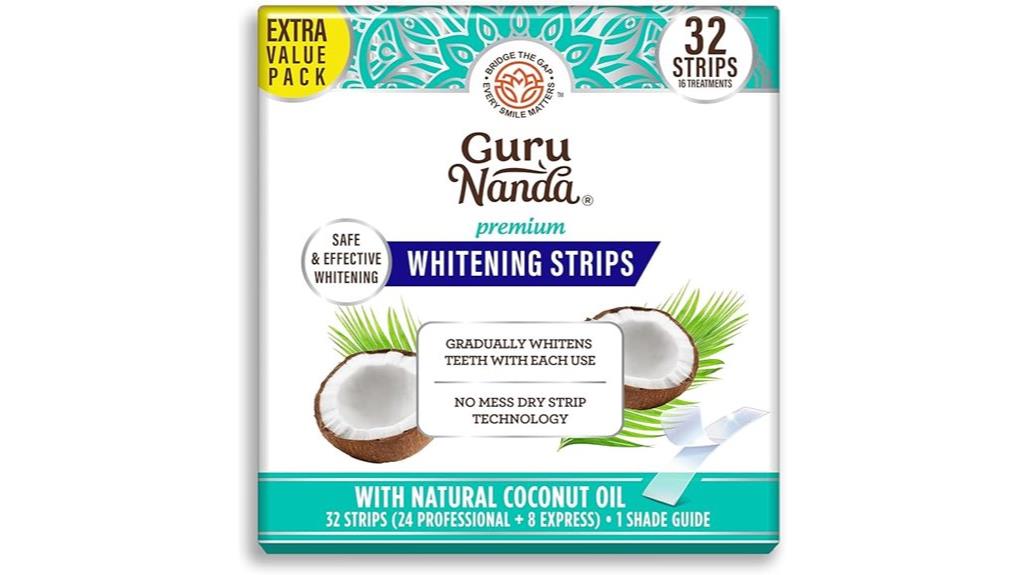 teeth whitening strips kit