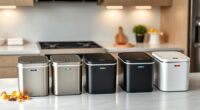 top electric kitchen compost bins