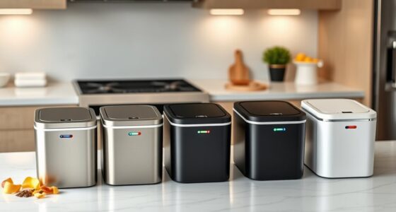 top electric kitchen compost bins