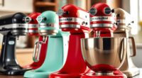 top kitchenaid mixer colors