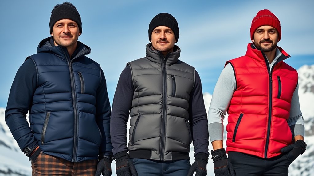 top men s heated vest options