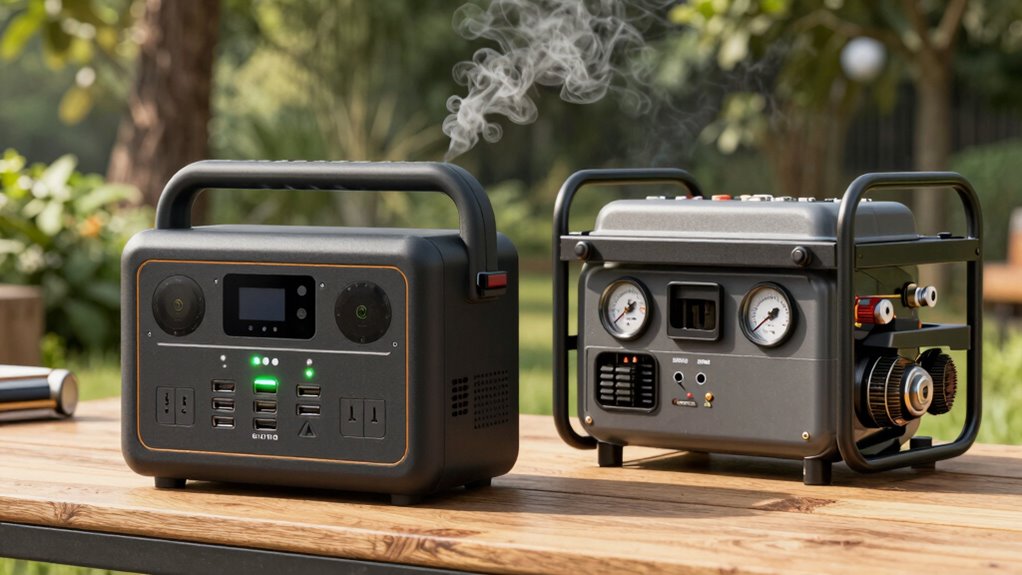 battery backup versus fuel