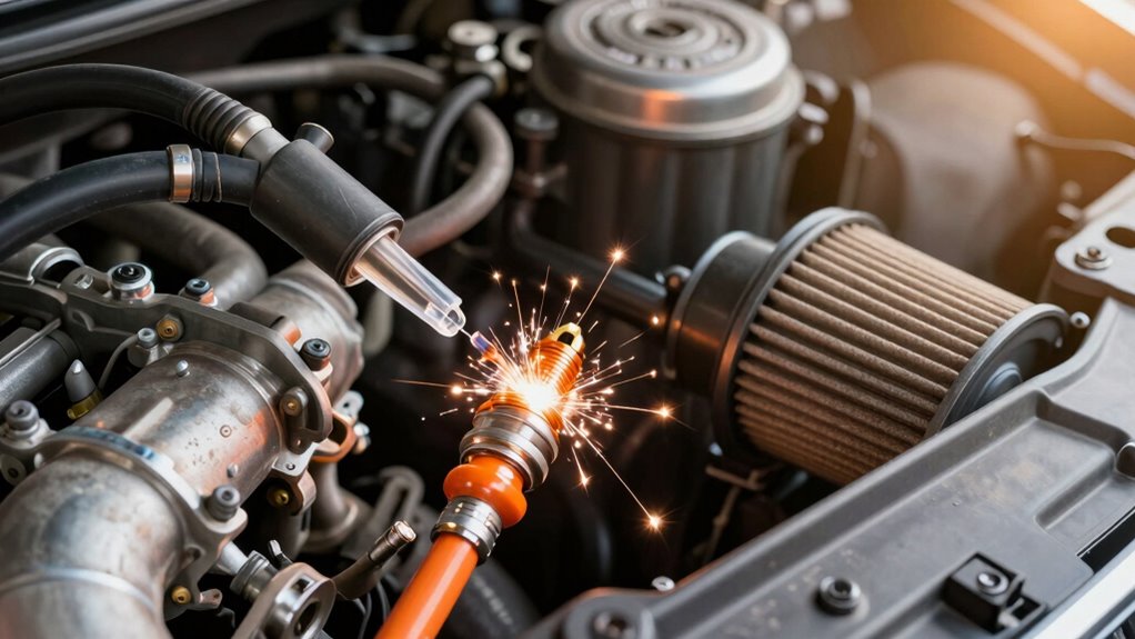 check fuel air spark