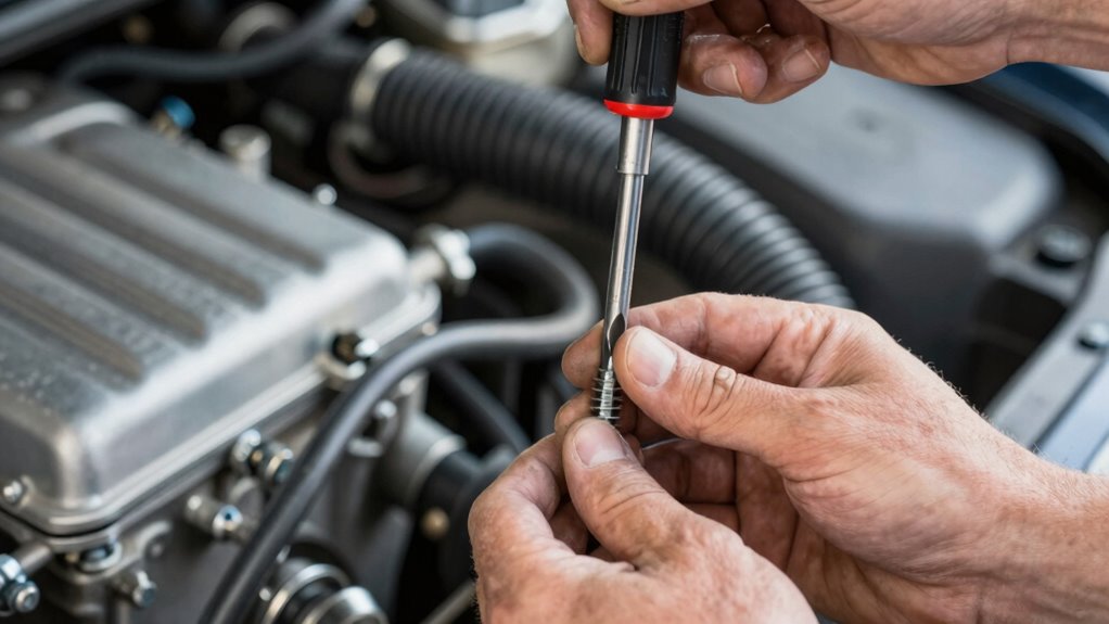 check fuel and ignition systems