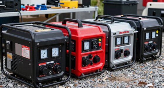 comparing generator brand ratings