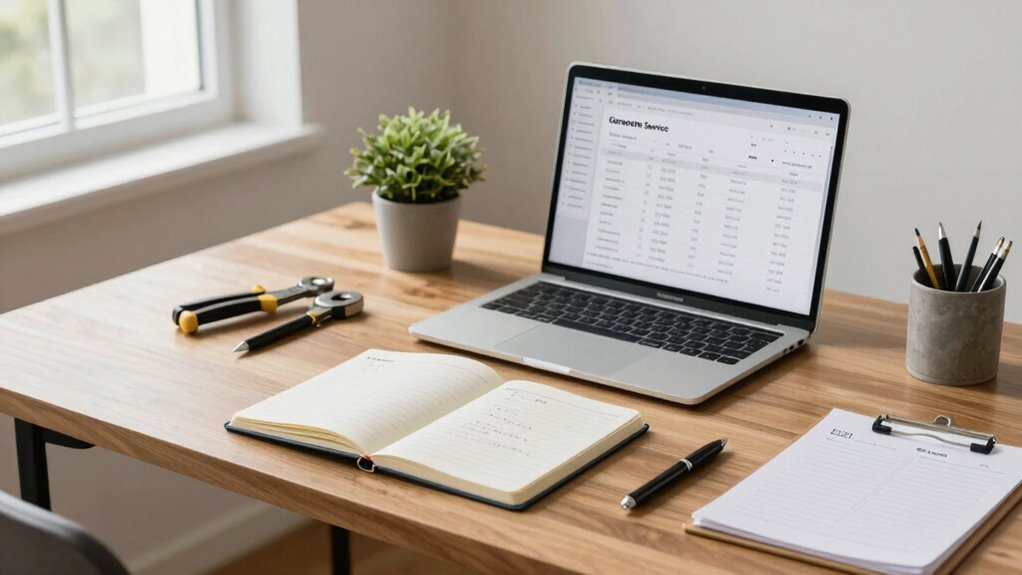 create a basic service log