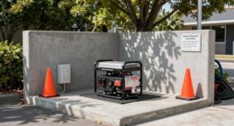 create a secure generator area