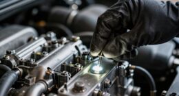 diagnose and adjust engine